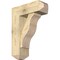 Ekena Millwork Funston Craftsman Rough Sawn Bracket w/ Offset Brace, Douglas Fir, 8"W x 22"D x 30"H BKT0806X22X30FST04RDF - alternate 1